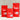 Three red coffee bags with 'ANGKAN' branding on a neutral background